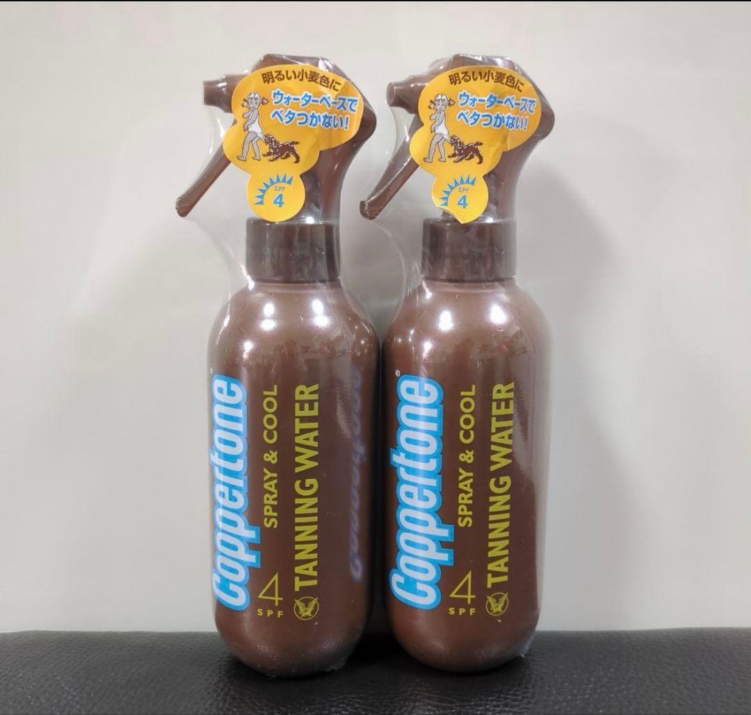 Coppertone Tanning Water SPF4 2本コパトーン