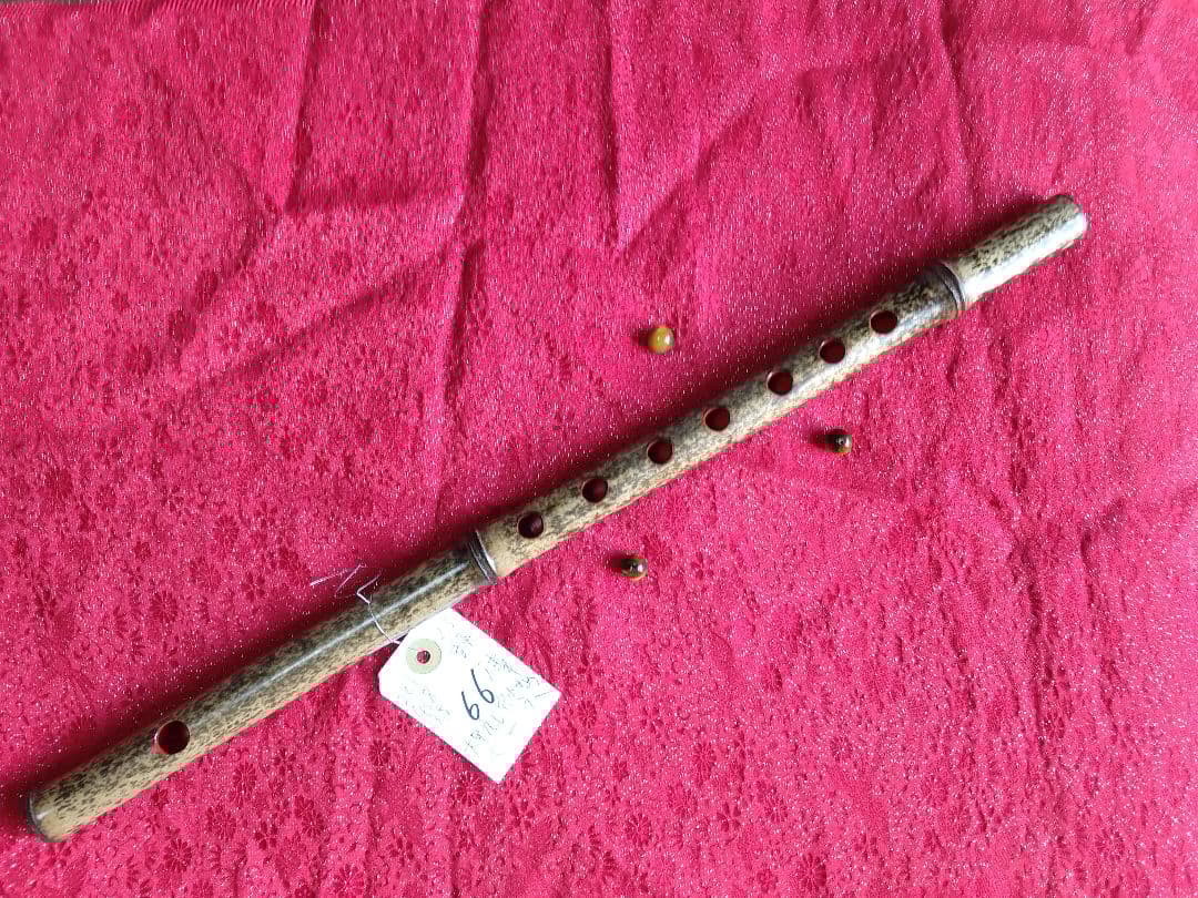 66 和笛 眞笛 竹笛 古典調七穴六本調子 根岸篠笛工房