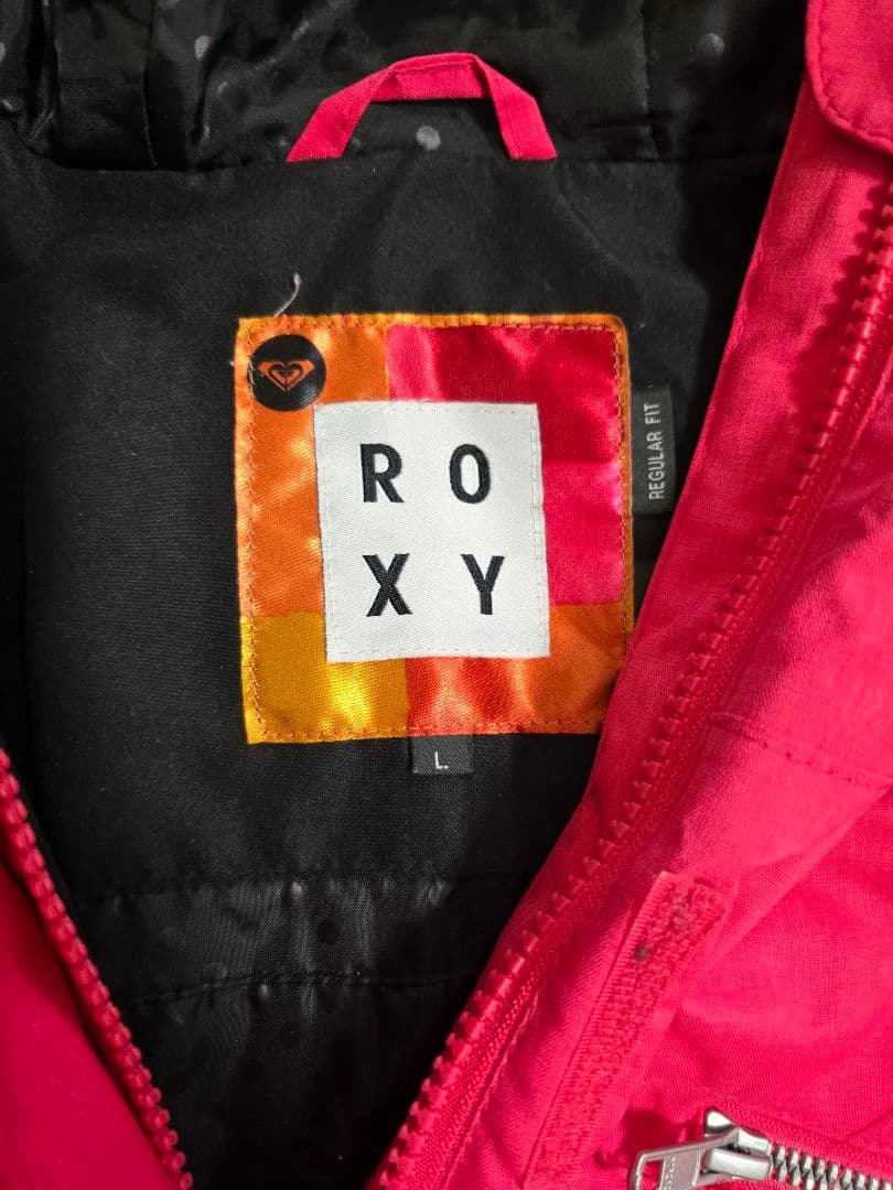 【hanaさん専用】ROXY ピンク スノーボードウェア Lサイズ&帽子