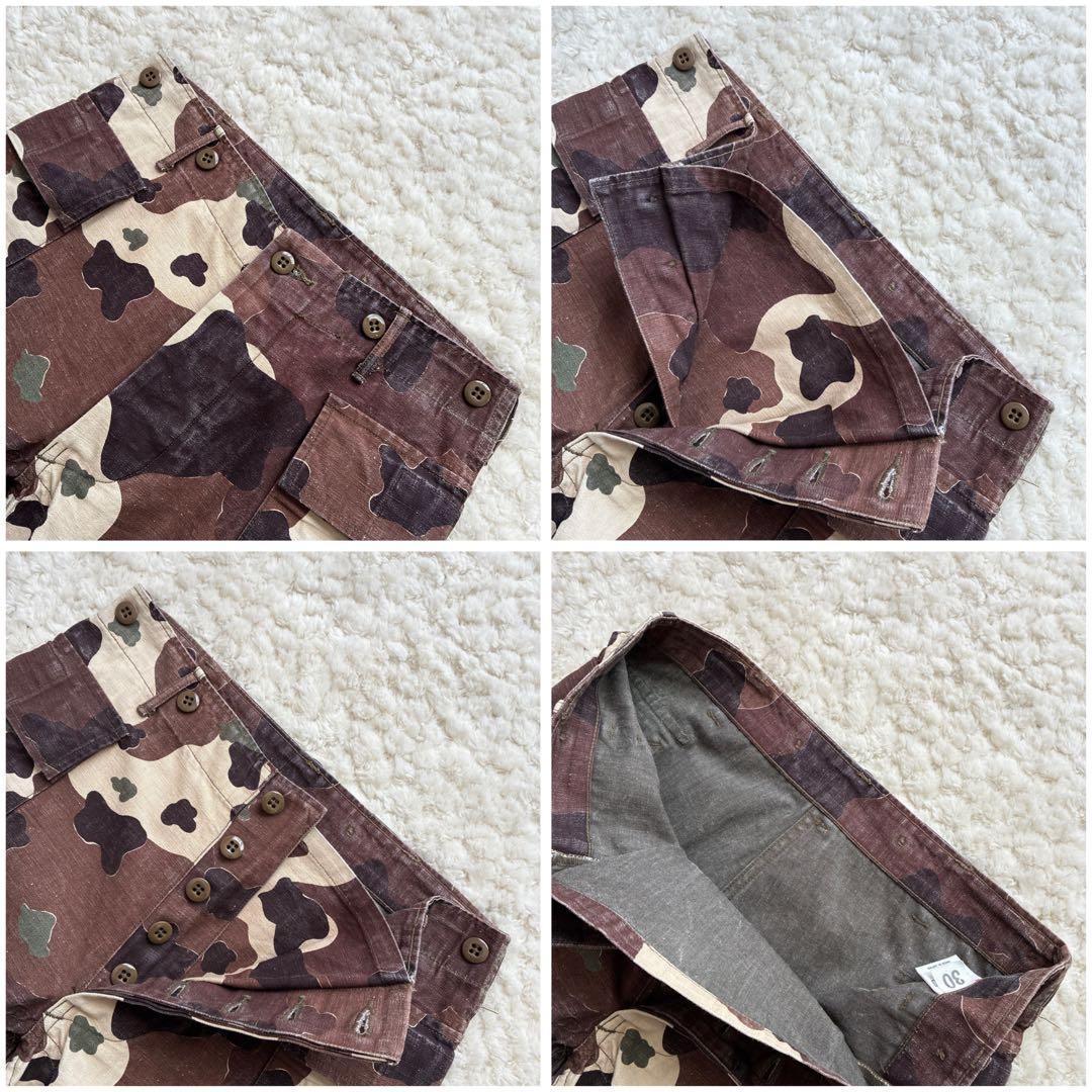 美品Lot1099 US ARMYカモフラージュカーゴパンツ30ウエアハウス迷彩