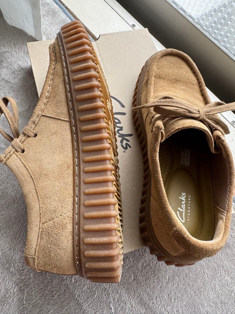 24センチ【美品】クラークス（Clarks）トーヒルロー