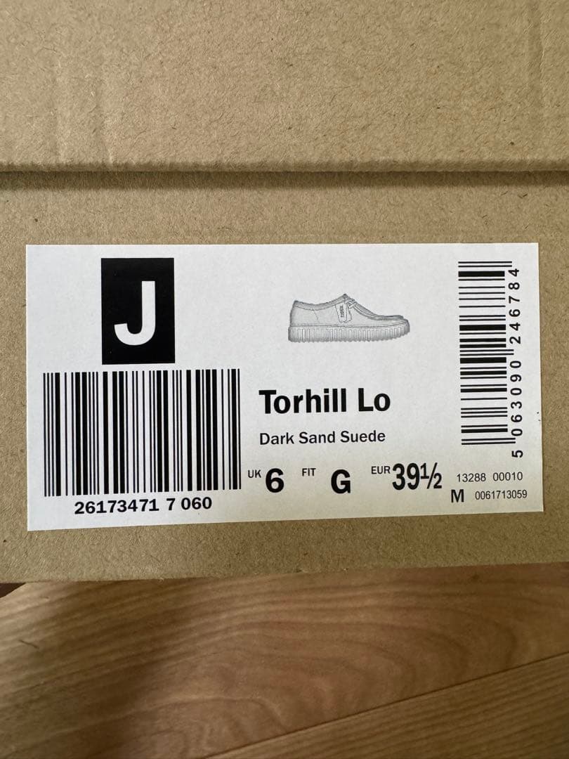 24センチ【美品】クラークス（Clarks）トーヒルロー