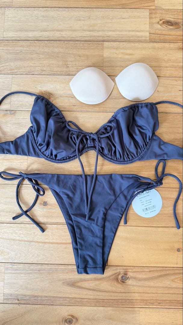 ALEXIA STAM グレー セパレート水着