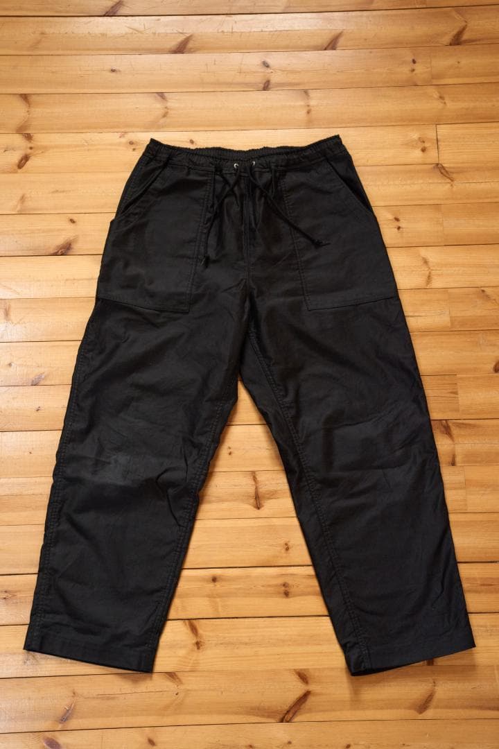 コムデギャルソンオム COTTON SATAIN BAKER PANTS M