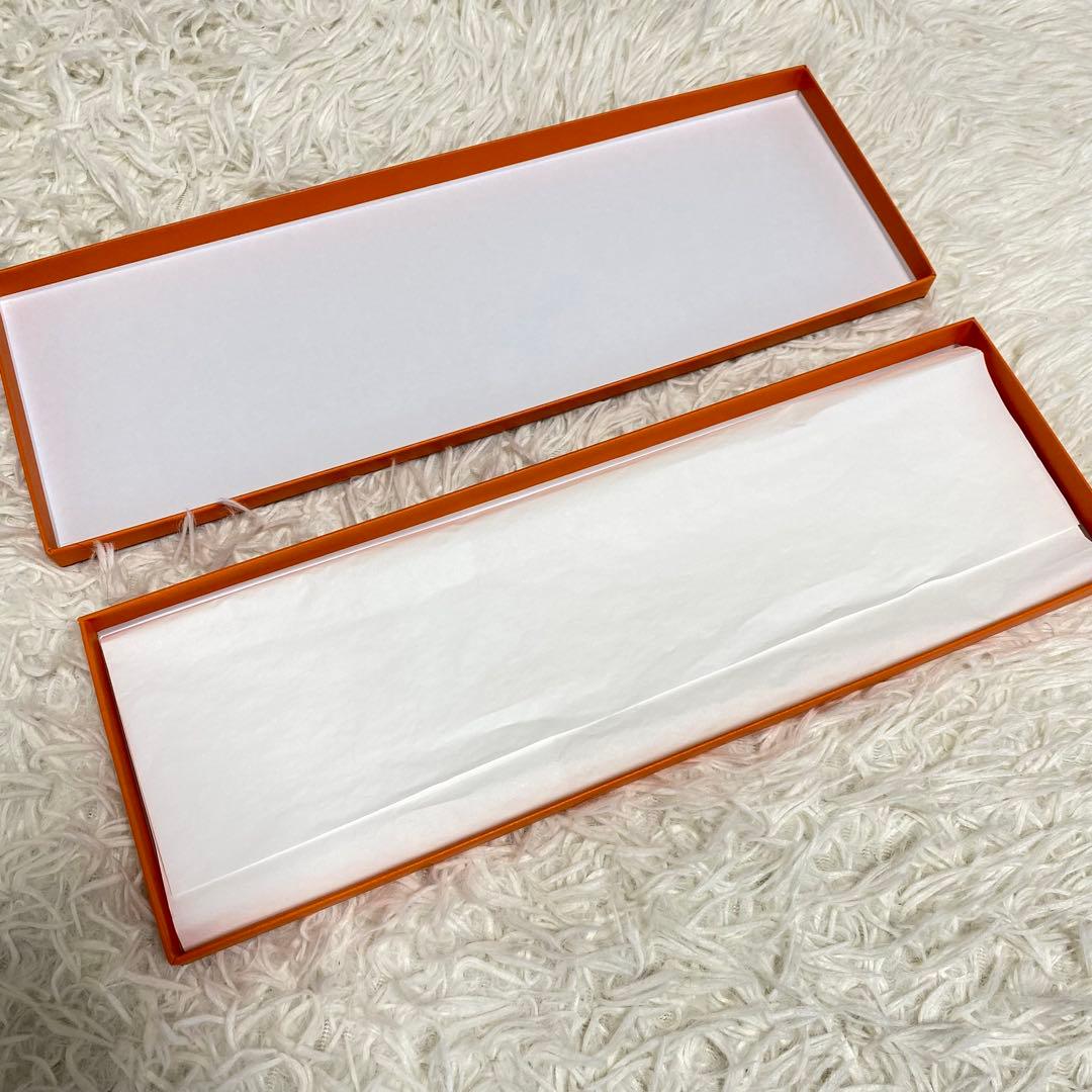 【超極美品】エルメス　ファソネ　ハート　ナローネクタイ　ネイビー　剣幅7cm