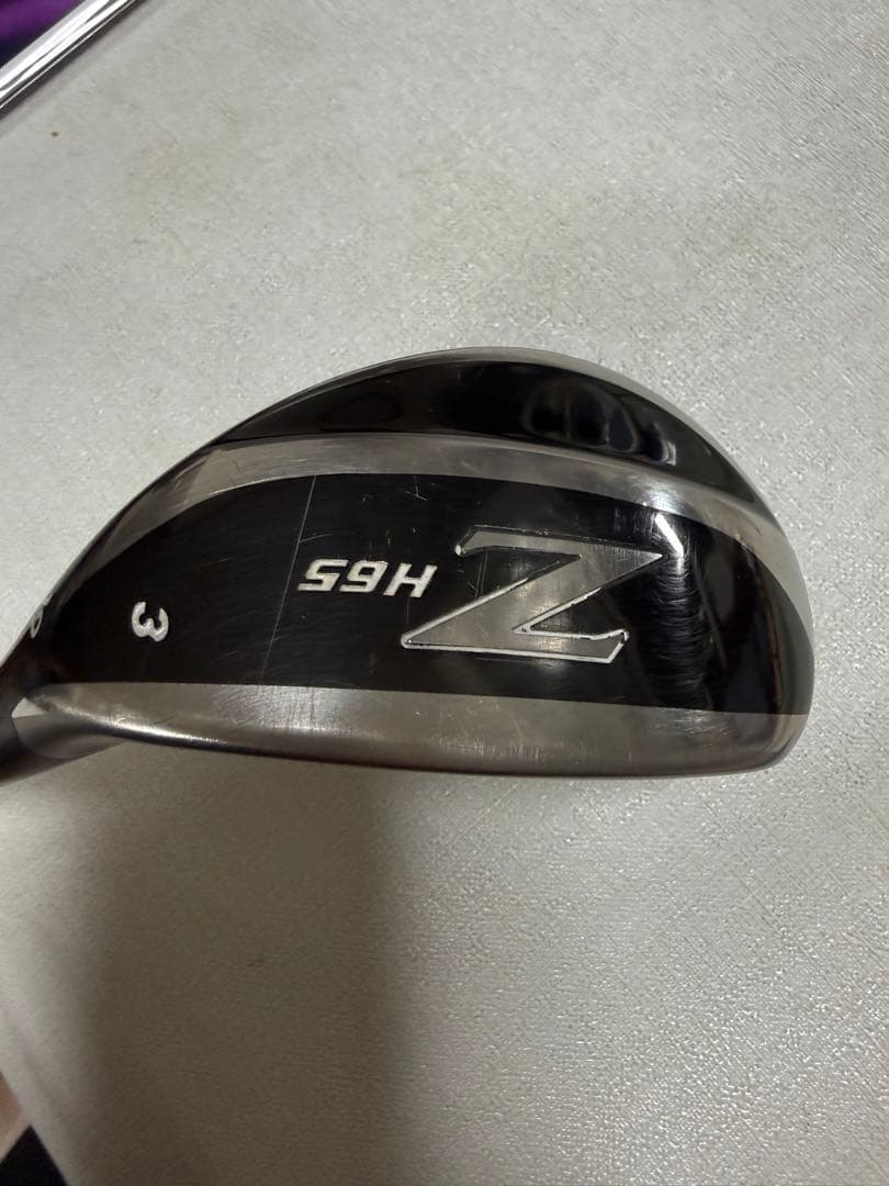 スリクソン H65 UT.#3 （19°）シャフト、ヘッドカバーあり