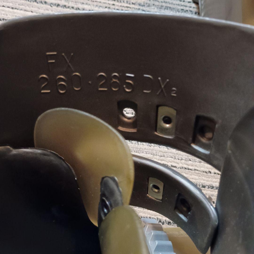 スキー板（98cm）とブーツ（25～26ｃｍ）、バッグ付き