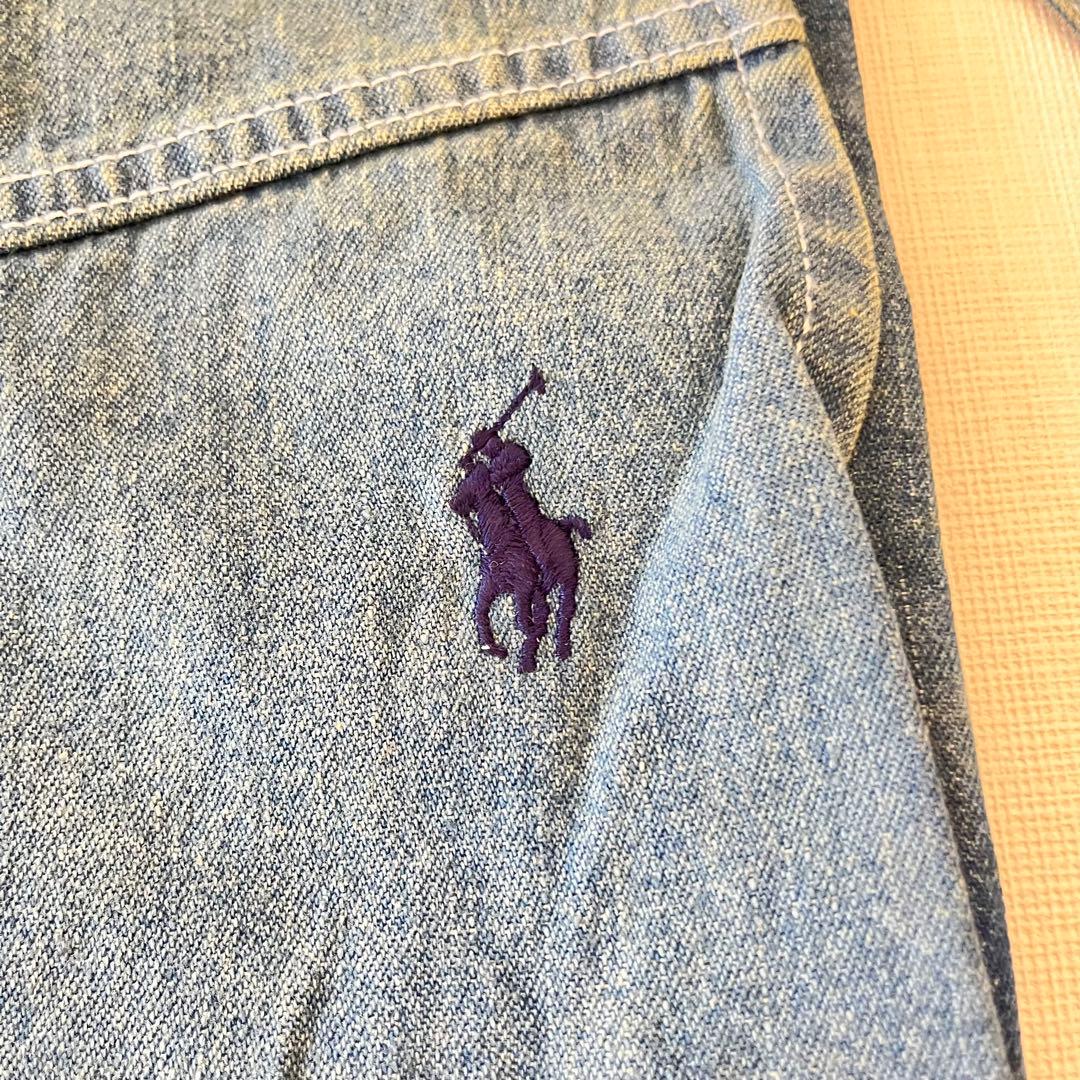 新品 ラルフローレン デニムエプロン エプロン