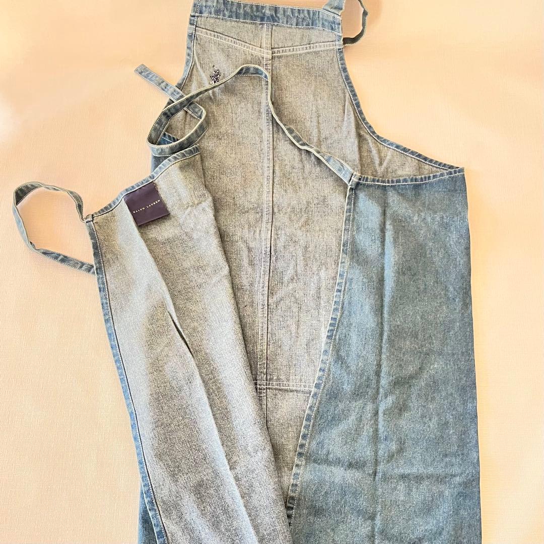 新品 ラルフローレン デニムエプロン エプロン