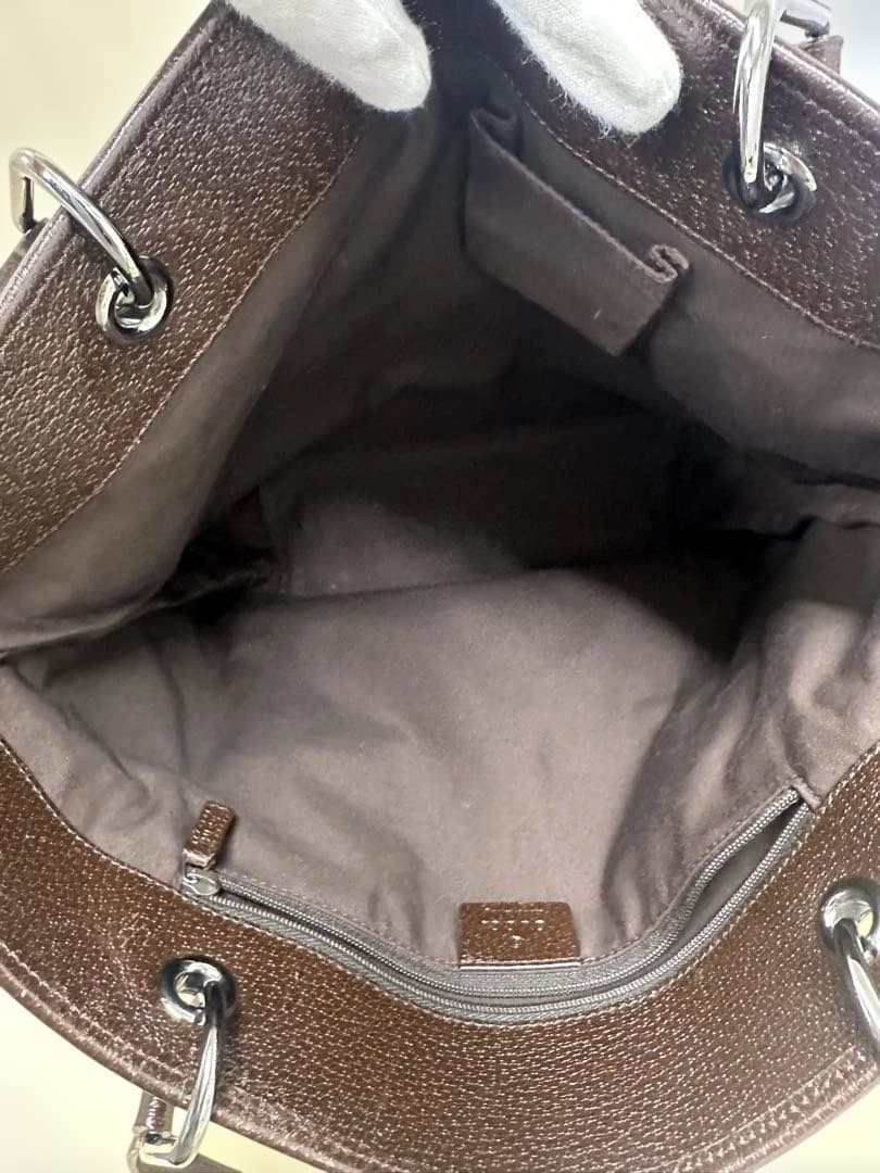 GUCCI ロゴデザイン　GG キャンバストートバッグ ベージュ