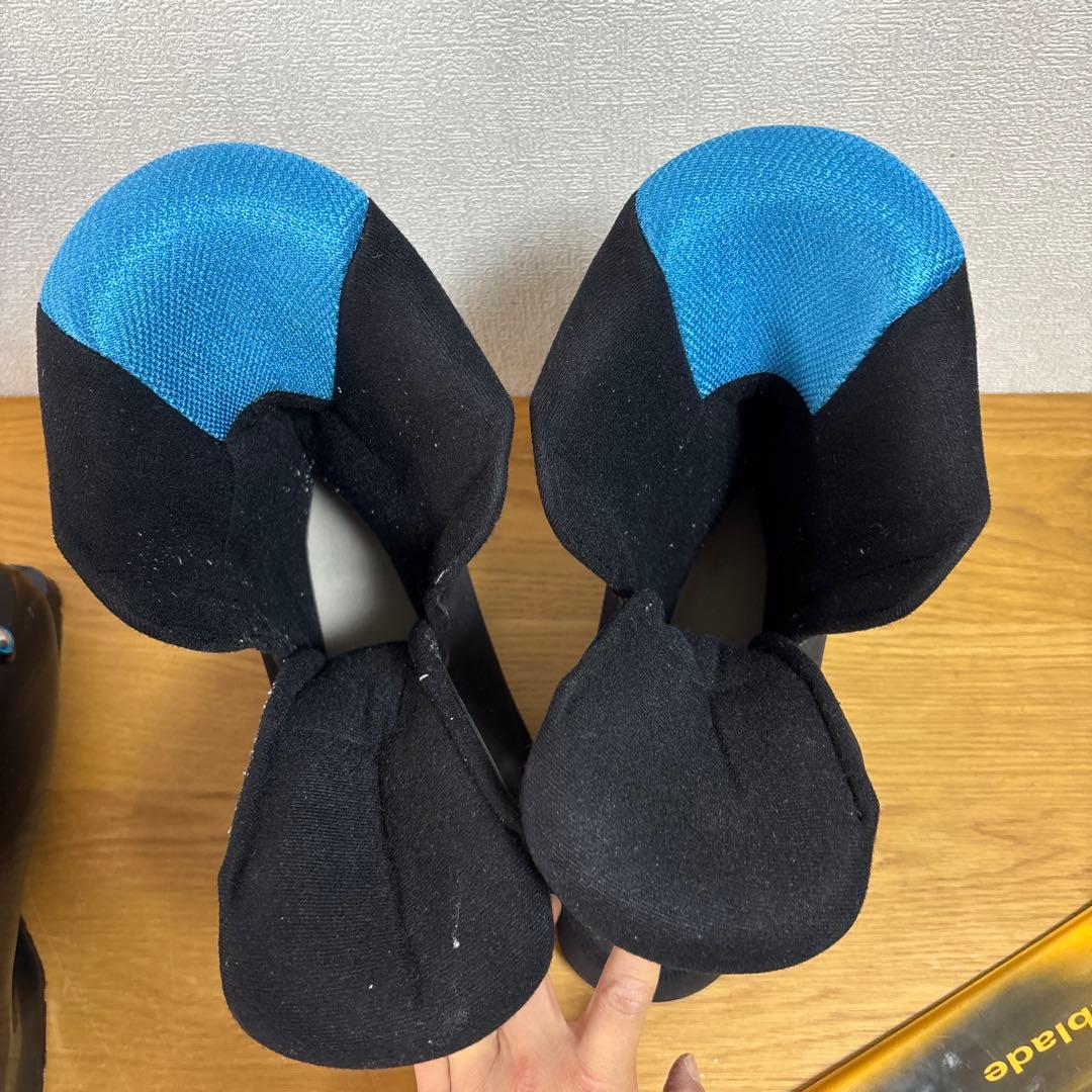 メンズ　ショートスキー　ファンスキーセット　hart 26-26.5cmブーツ付