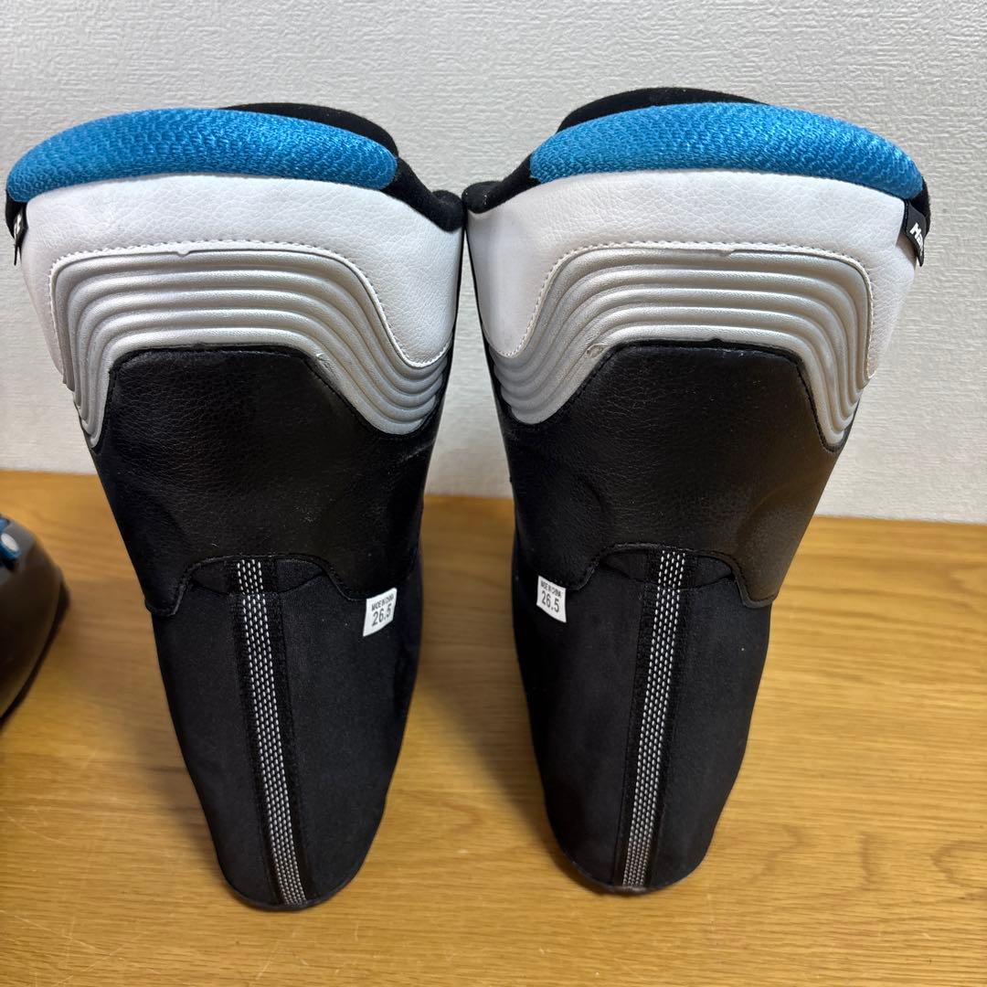メンズ　ショートスキー　ファンスキーセット　hart 26-26.5cmブーツ付