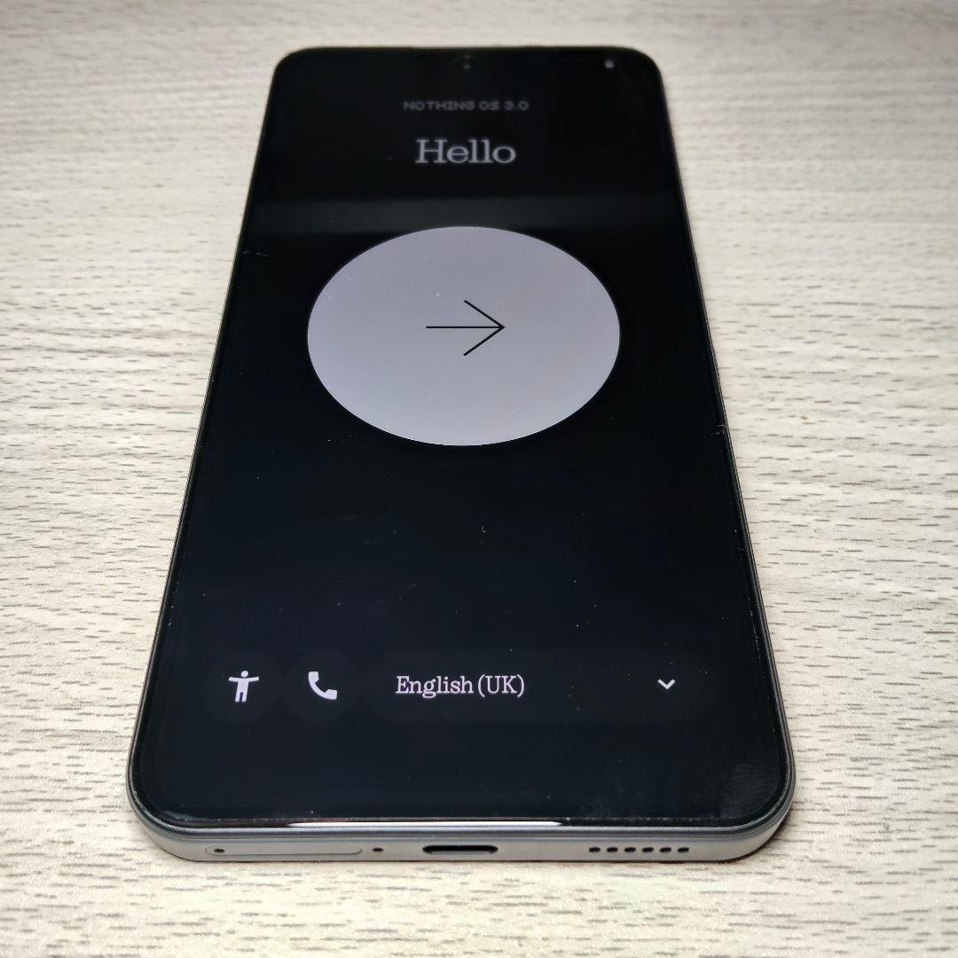 Nothing phone 3a lite 本体 ブラック