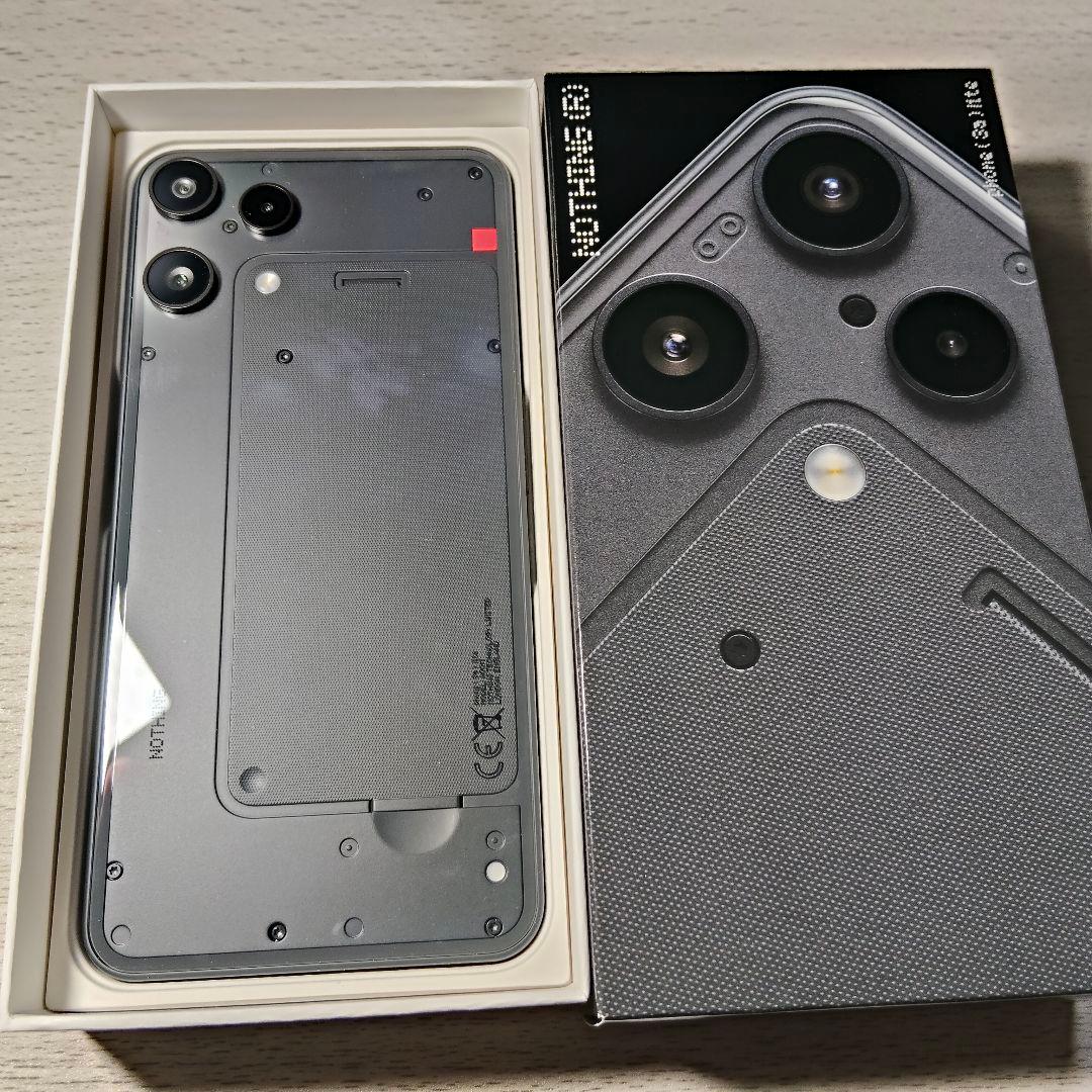 Nothing phone 3a lite 本体 ブラック