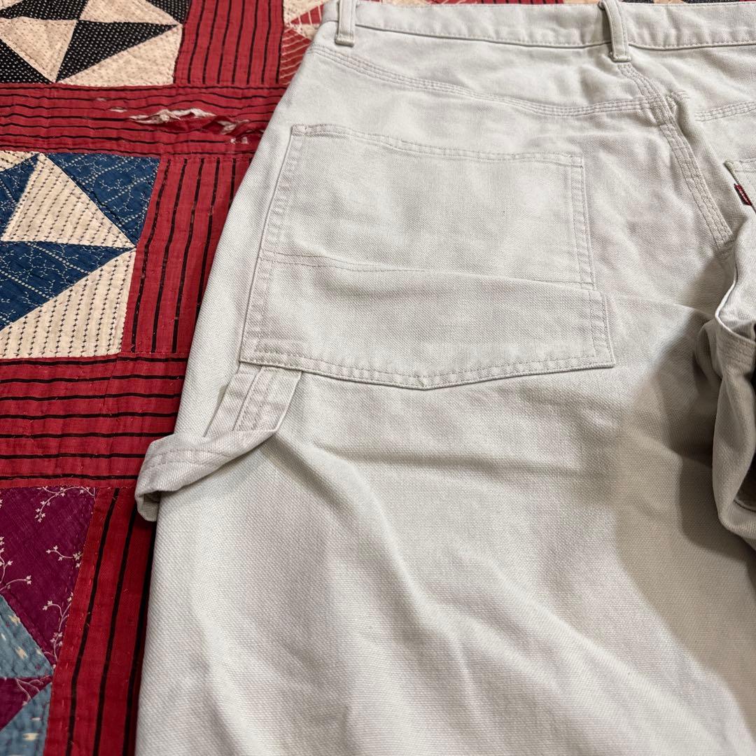 珍品 90s 00s Levi's ダック ペインターパンツ オフホワイト