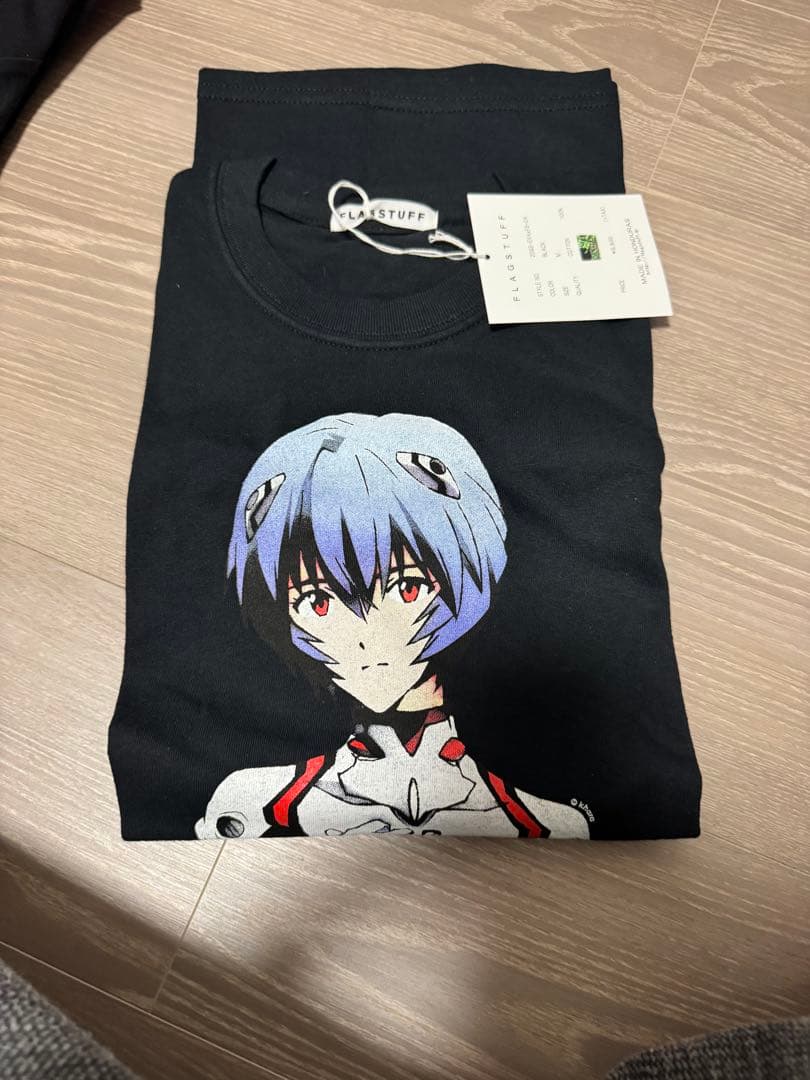 エヴァンゲリオン　新品フラグスタフ綾波レイTシャツ