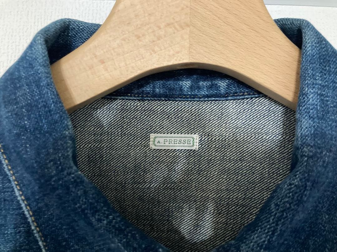 A.PRESSE 2ndタイプ デニムジャケット size:48