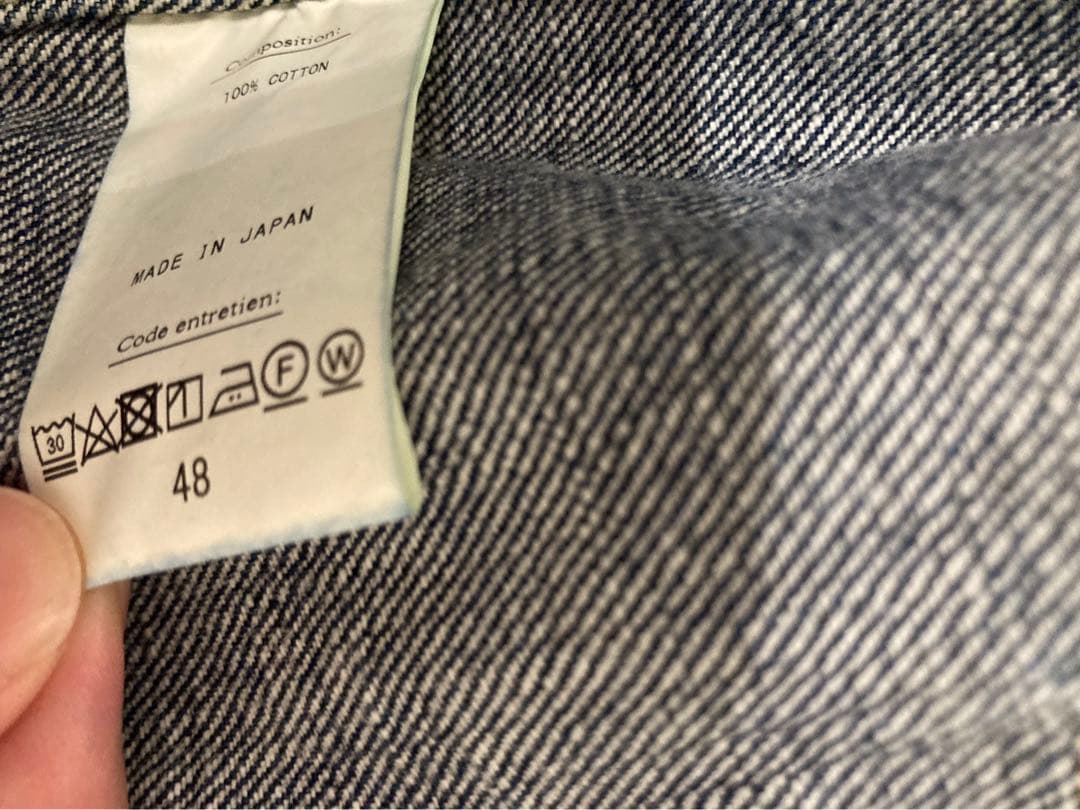 A.PRESSE 2ndタイプ デニムジャケット size:48