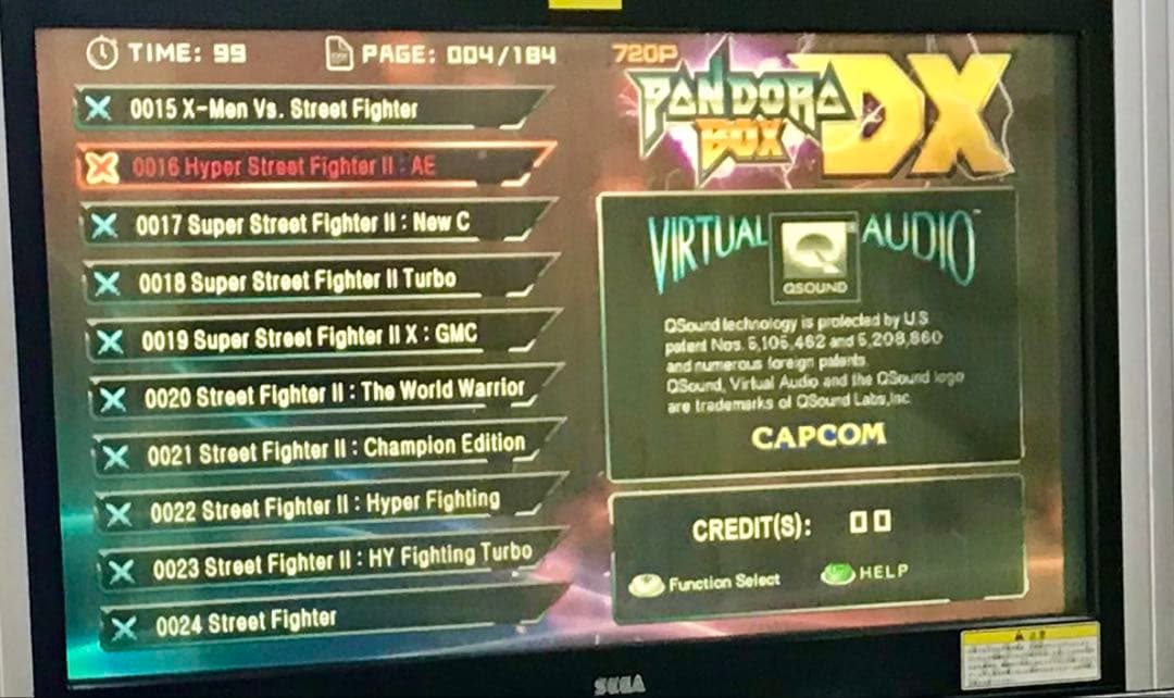 Pandora Box DX Arcade Version JAMMA対応版