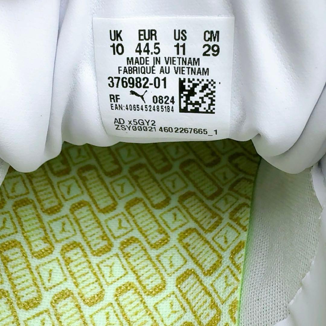 プーマ ゴルフシューズ 白 29cm 新品 防水レザー スパイクレス本革PUMA