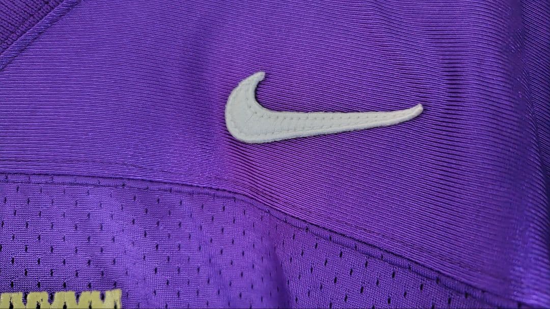 Nike アメリカンフットボール ユニフォーム 紫 7