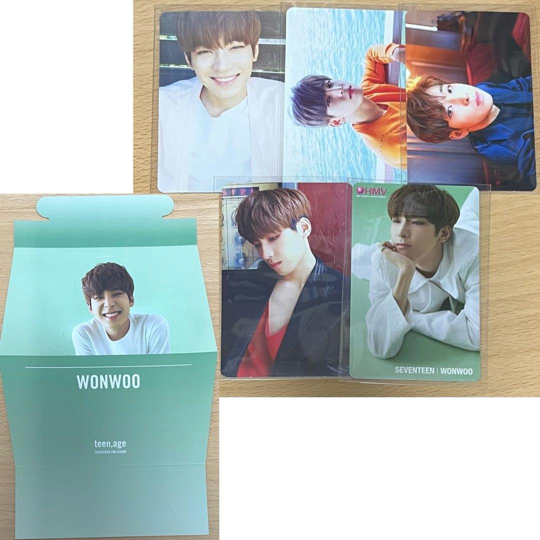 seventeen セブチ　ウォヌ　トレカ　teenage
