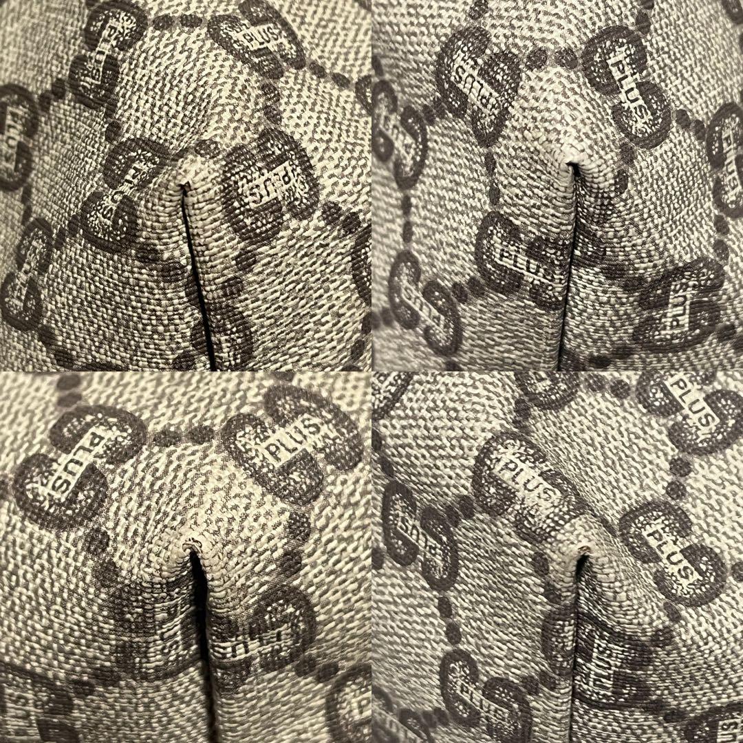 大容量 GUCCI グッチプラス シェリーライン トートバッグ ベージュ B68