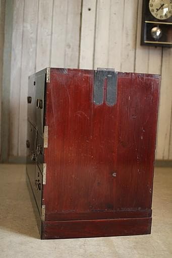 古いチェスト　引き出し4杯　タンス