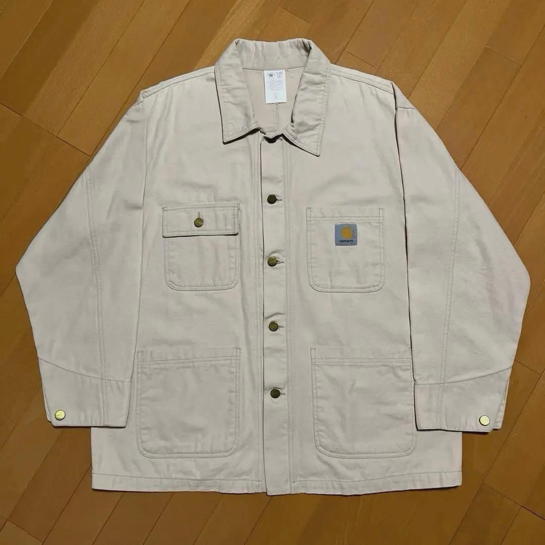 レアカラー 90s カーハート チョアコート カバーオール 裏地無し