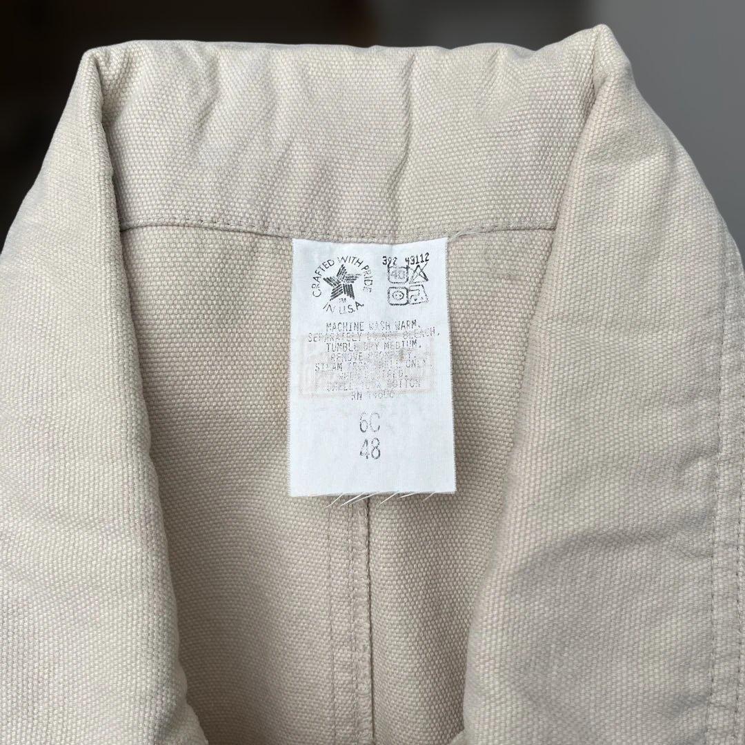 レアカラー 90s カーハート チョアコート カバーオール 裏地無し