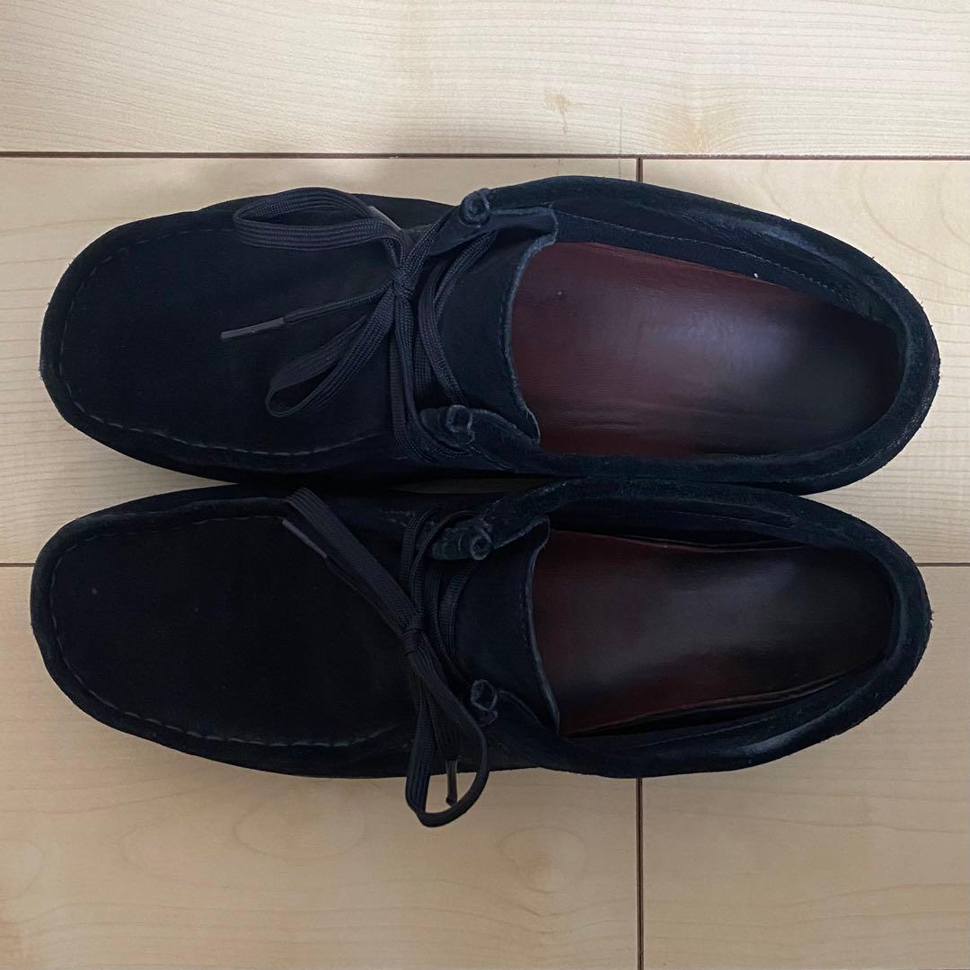 靴 clarks wallabee gore-tex 26.5cm