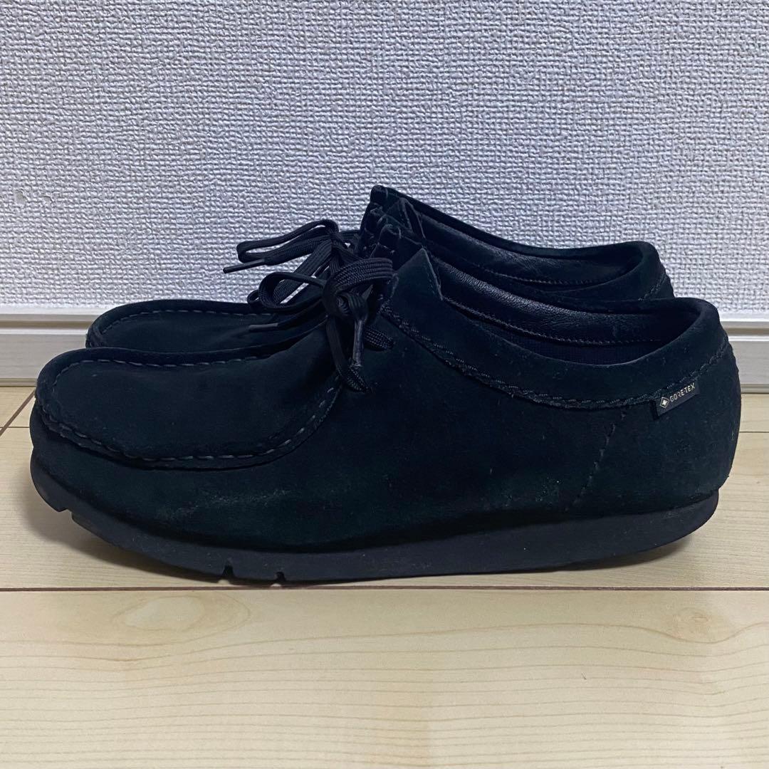 靴 clarks wallabee gore-tex 26.5cm