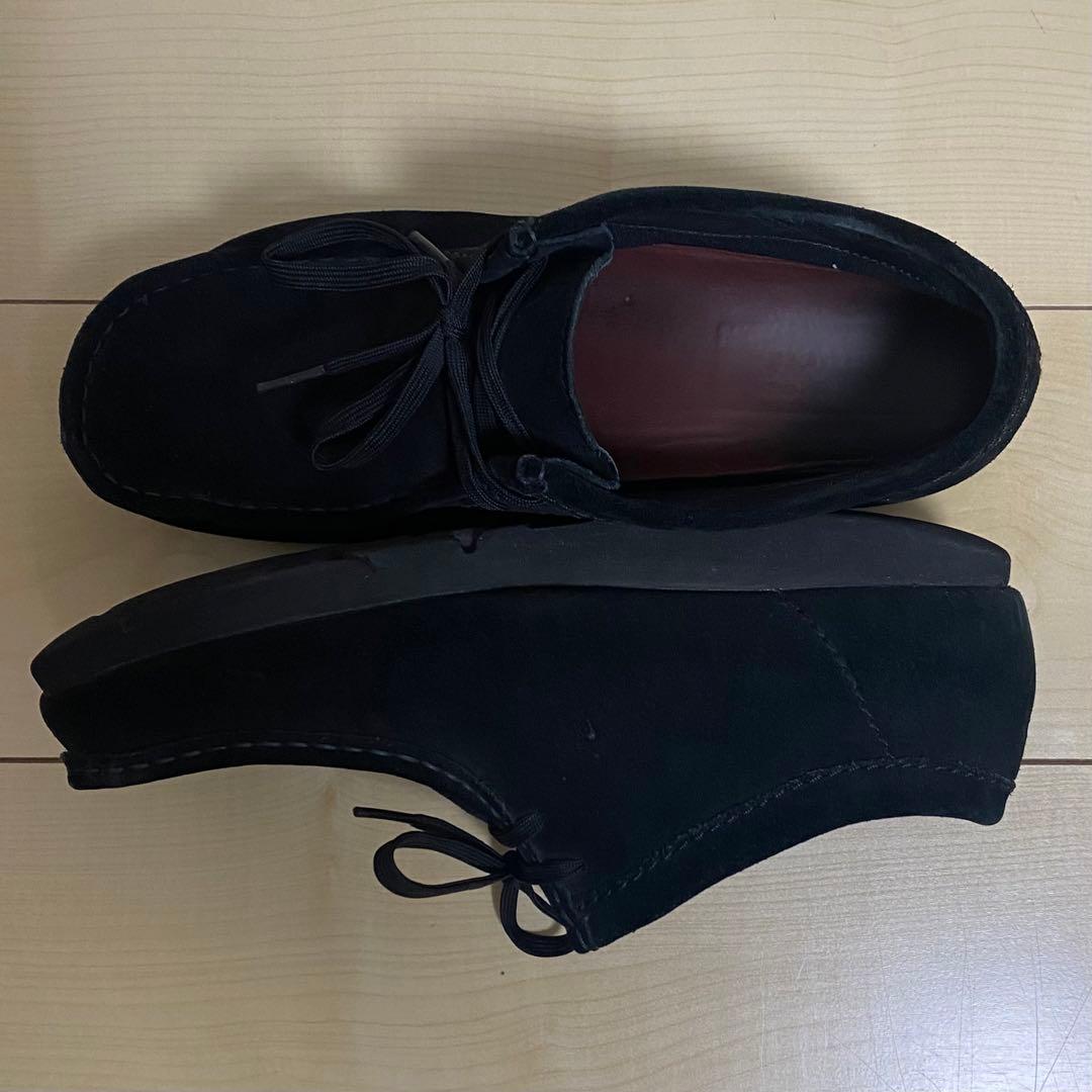 靴 clarks wallabee gore-tex 26.5cm