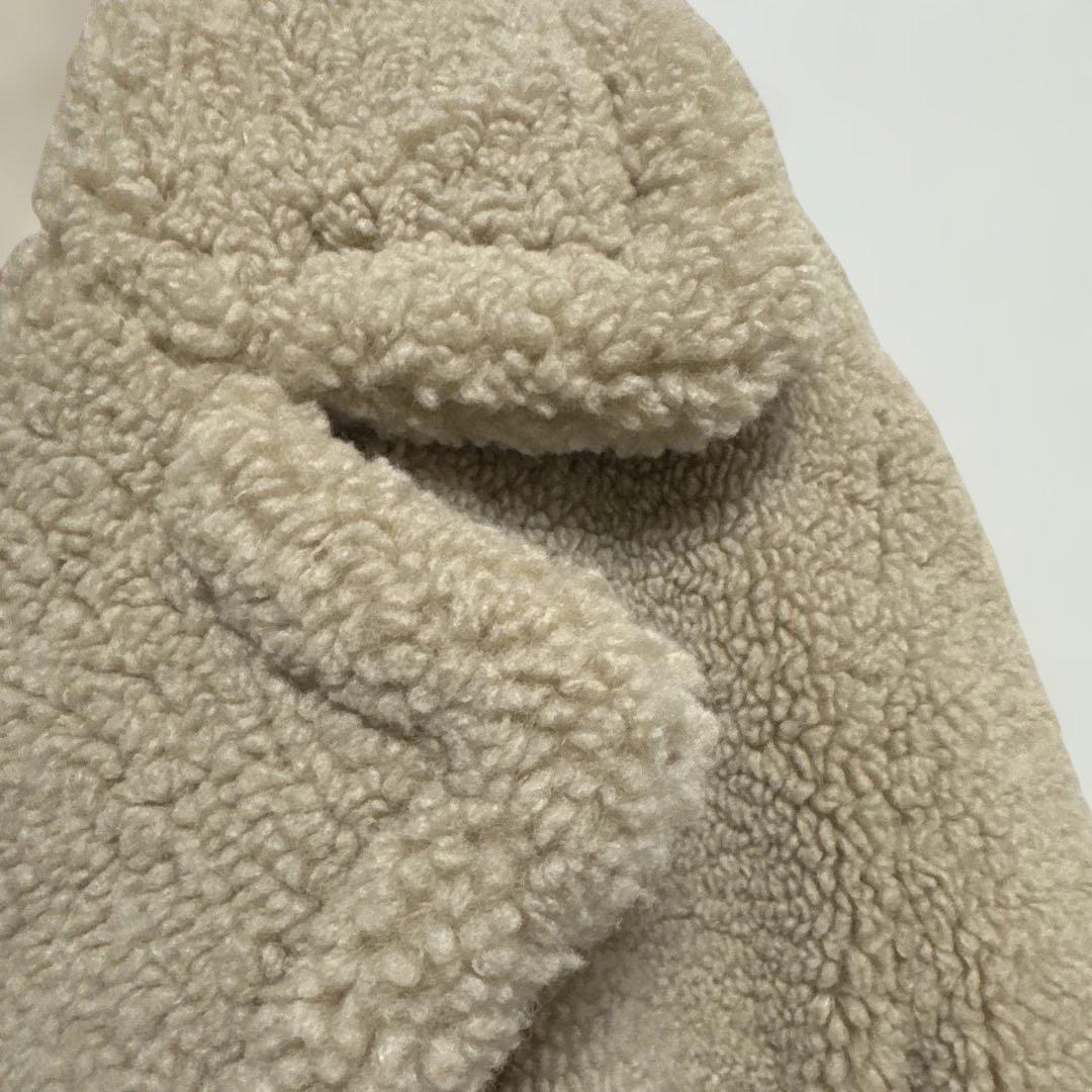 M*o様 ZARA エクストラロングフェイクボアコート　テディベアコート