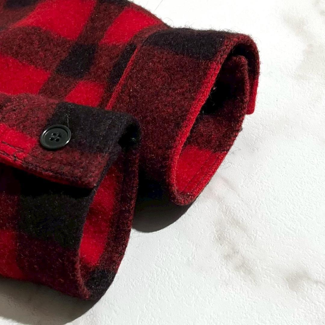 90s USA製　美品　フィルソン　マッキーノクルーザージャケット　レッド　42