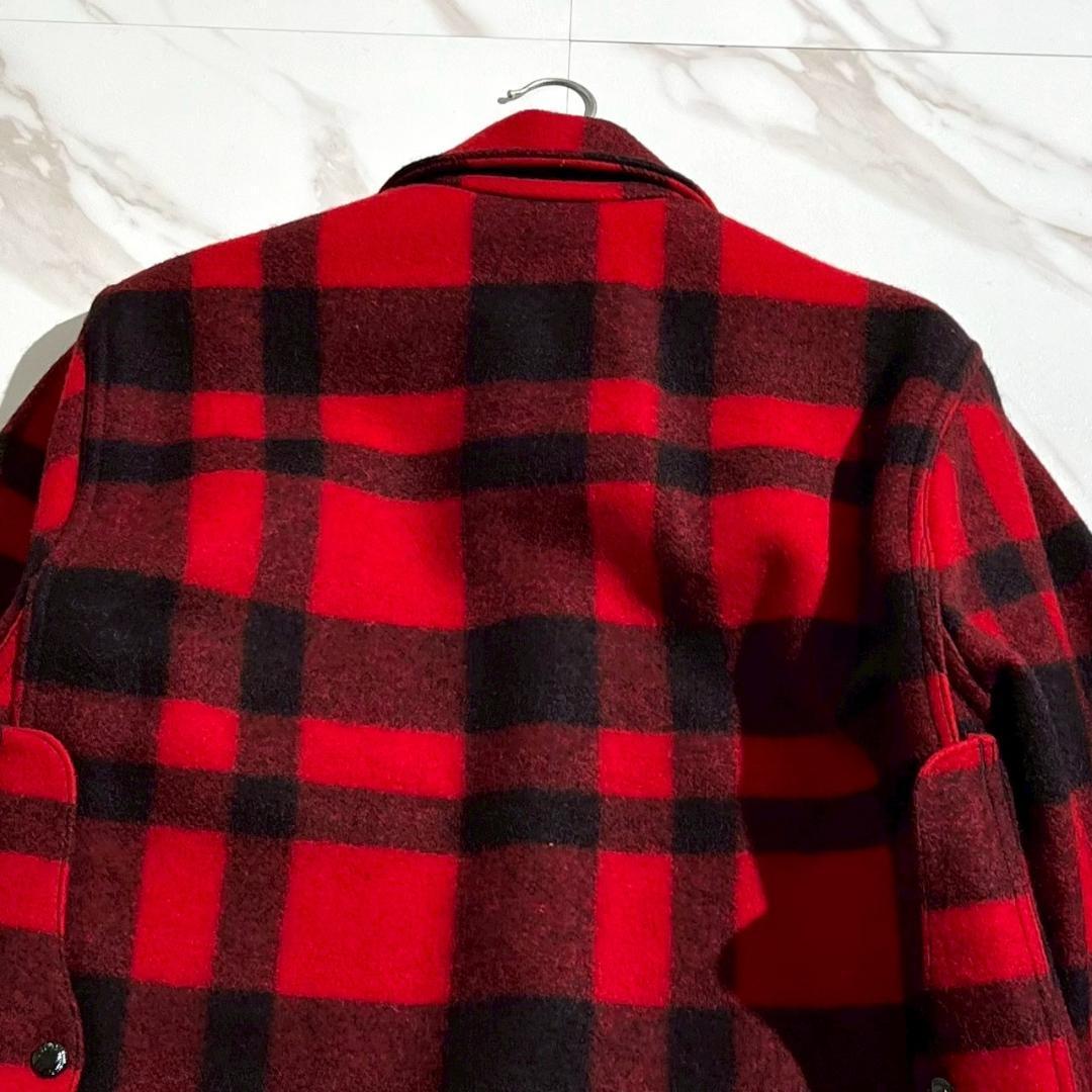 90s USA製　美品　フィルソン　マッキーノクルーザージャケット　レッド　42