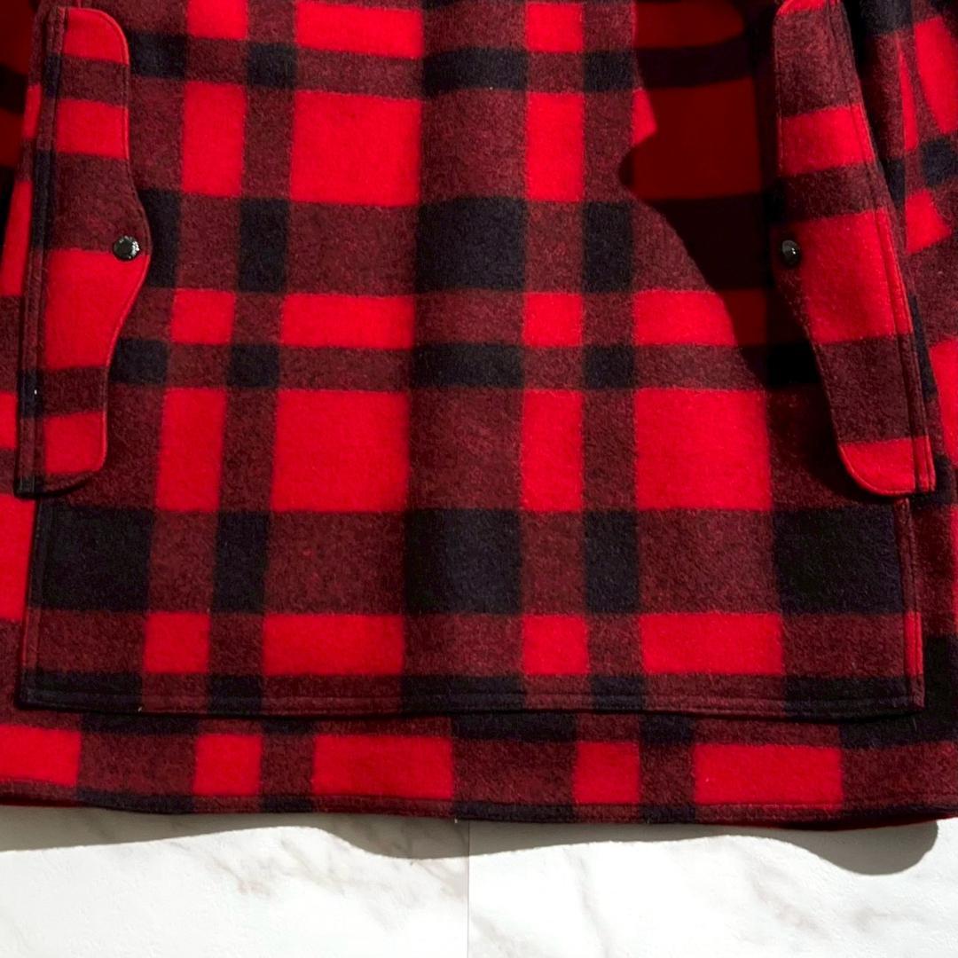 90s USA製　美品　フィルソン　マッキーノクルーザージャケット　レッド　42