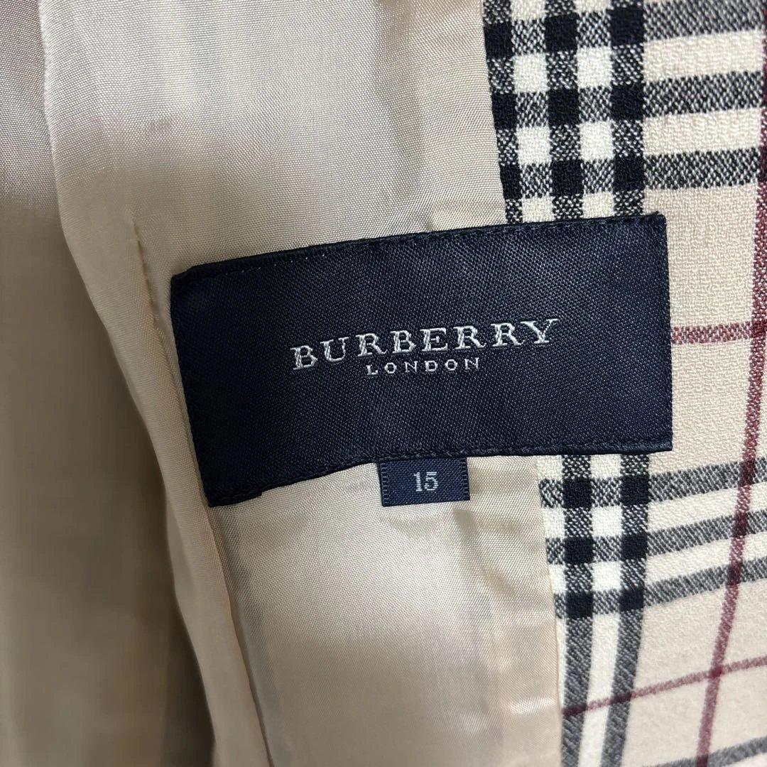BURBERRY LONDON ノヴァチェック　テーラードジャケット　15号