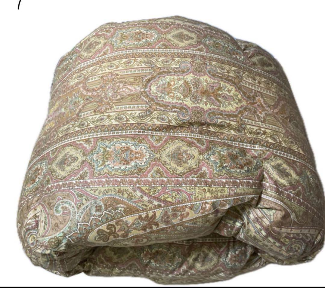 日本製中古高級羽毛布団ダウン90%詰物1.4kg