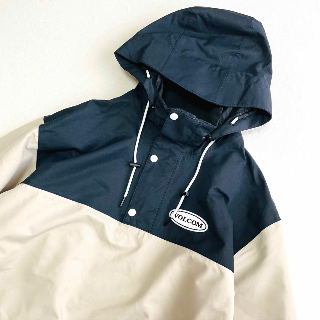 6719 ボルコム　ジャケット　LONGO プルオーバー スノボウェア ベージュ