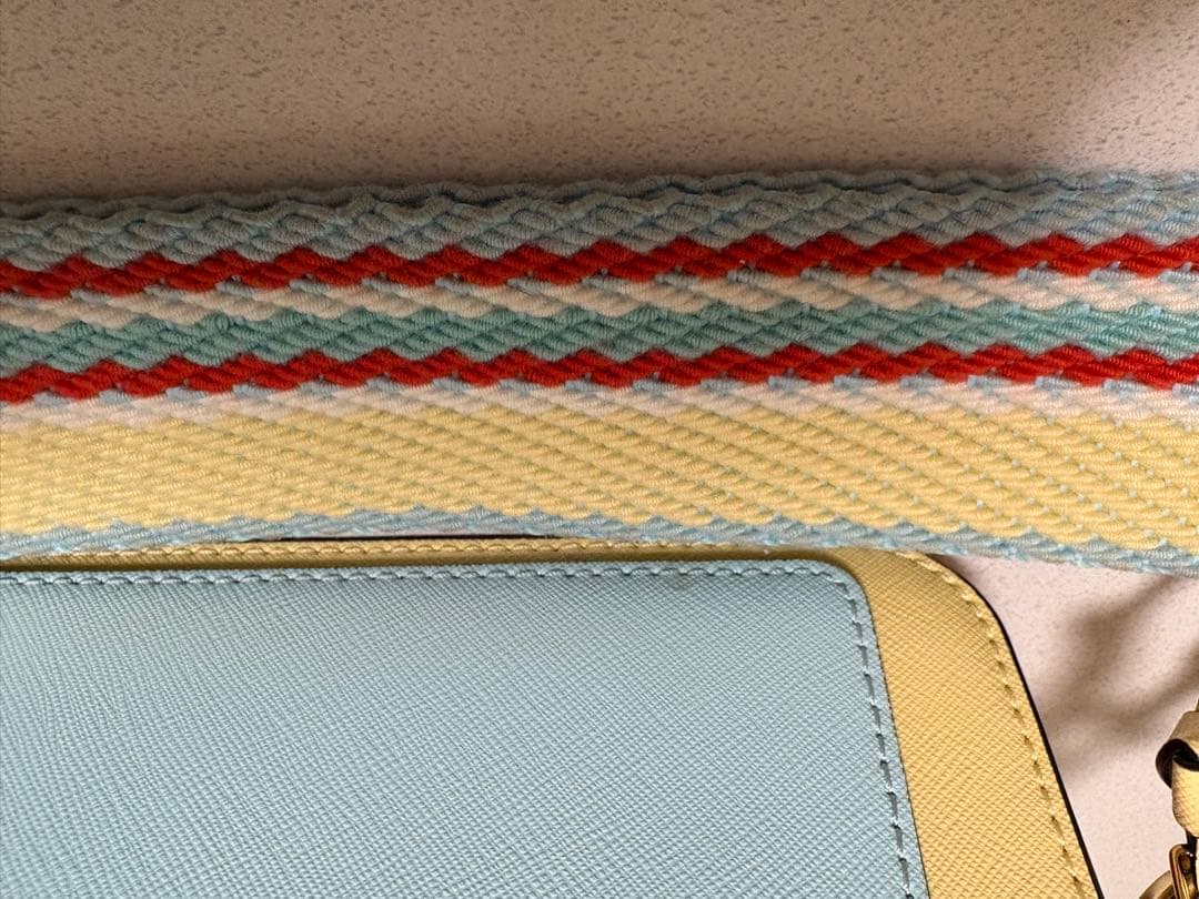 MARC JACOBS スナップショット ショルダーバッグ パステル