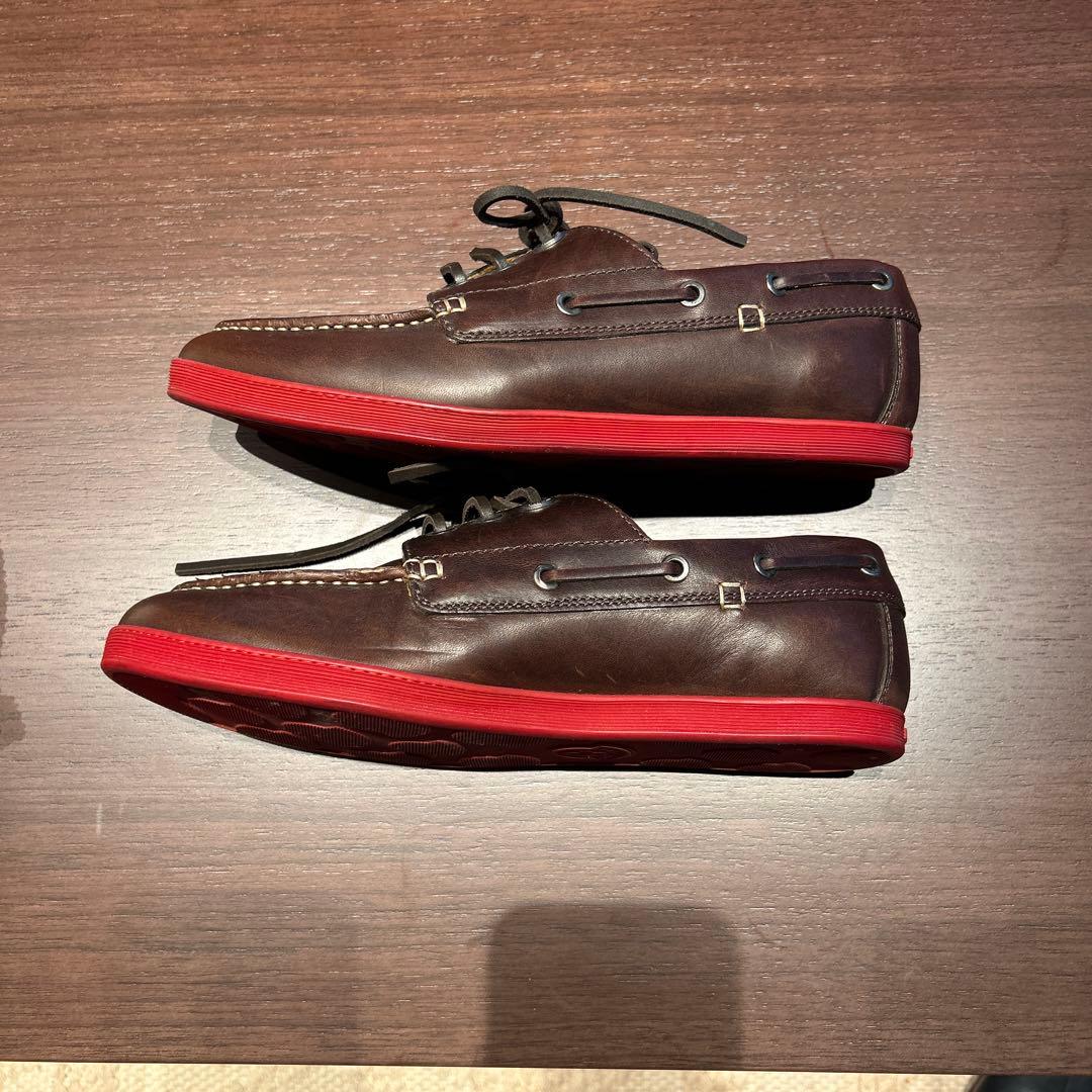 モンクレール デッキシューズ