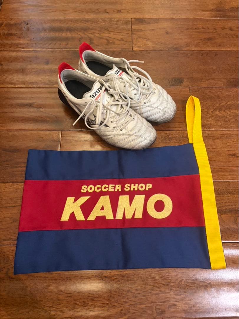 Mizuno Morelia NEO サッカーシューズ ホワイト/レッド