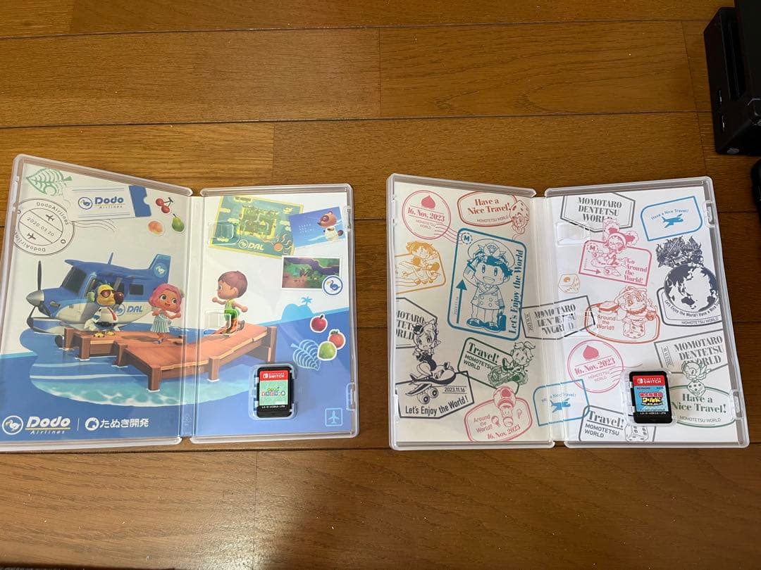 【美品】Nintendo Switch 本体＋ソフト2本(あつ森、桃鉄ワールド)