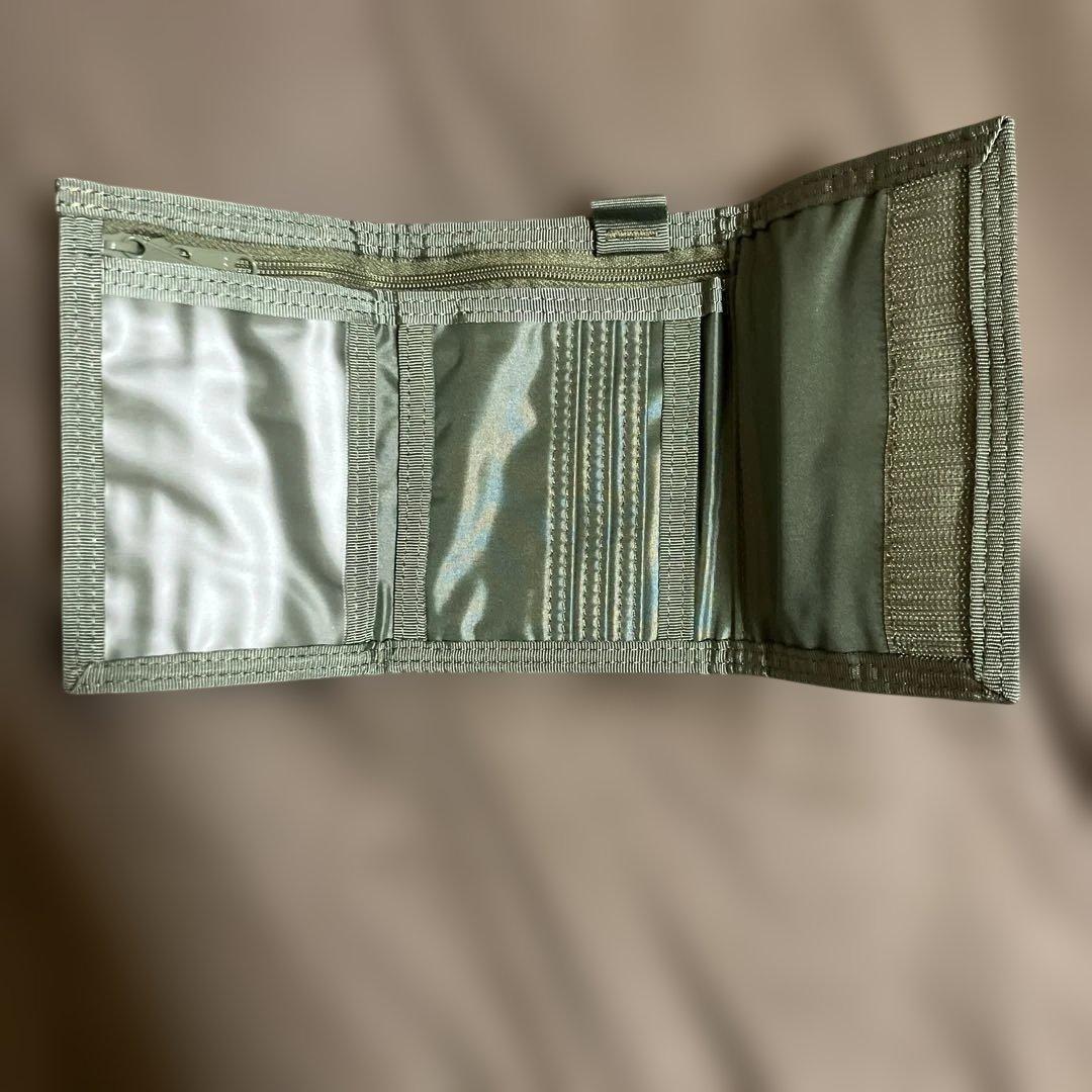未使用　PORTER カプセル カーキ 三つ折り財布
