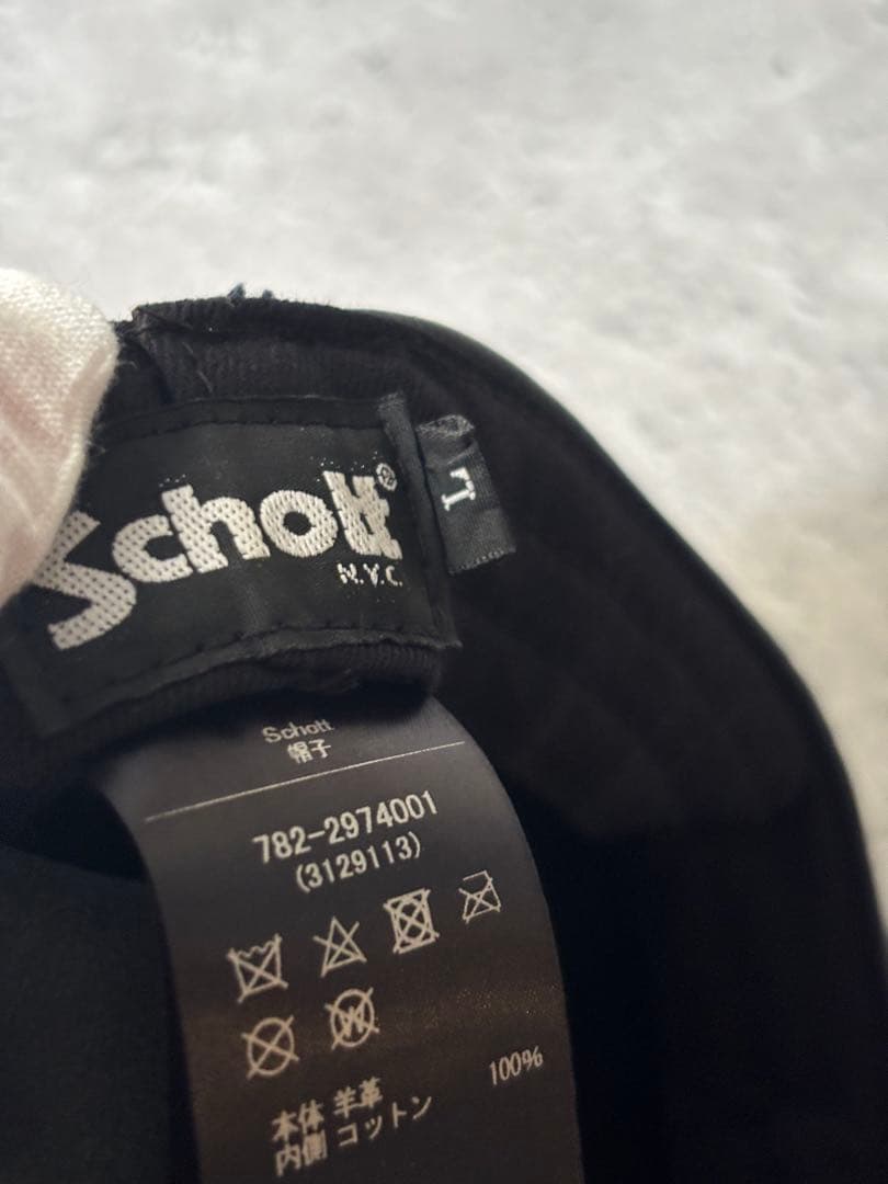 Ryu　ショット　　レザーキャスケット 帽子　レザーキャスケット