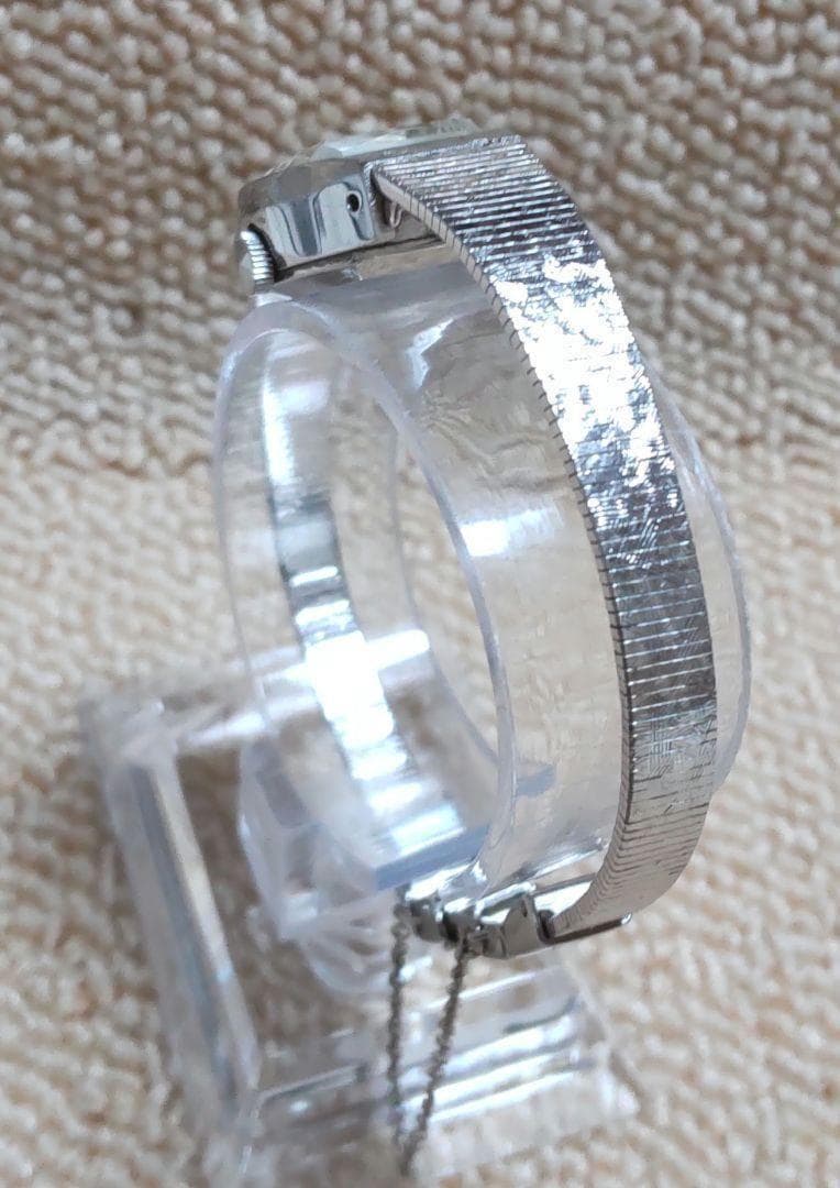 【未使用稼働品】CITIZEN レディース腕時計　手巻き　エメラルドグリン文字盤