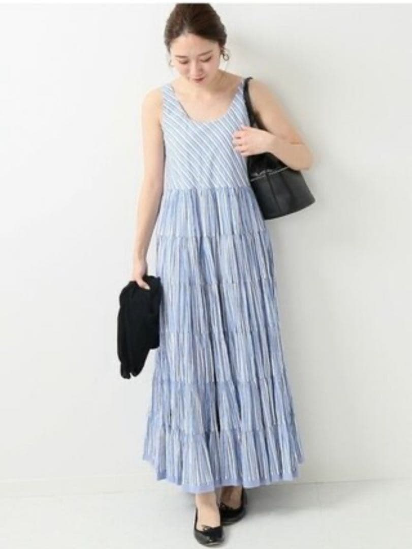 マリハ　MARIHA 別注ソウゲンノニジノドレス ノースリーブ　訳あり