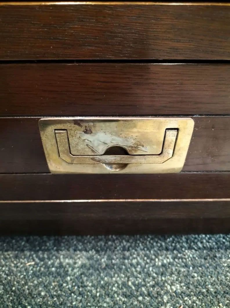 M♦ポンスケカリモク家具 ドマーニ　ガラスキャビネット