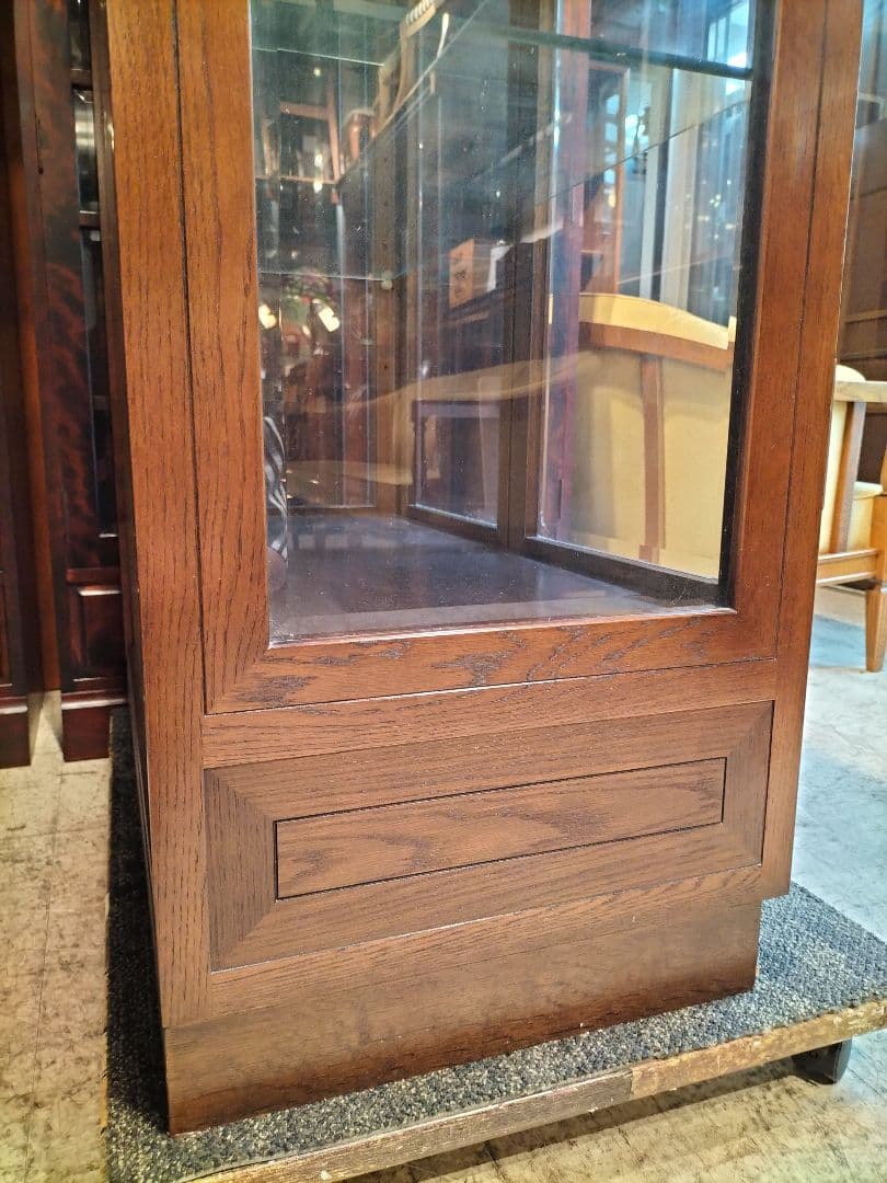 M♦ポンスケカリモク家具 ドマーニ　ガラスキャビネット